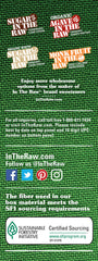 IN THE RAW Stevia box on kitchen counter highlighting natural, plant-based sweetness.