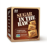IN THE RAW Sugar Turbinado Packets add natural sweetness to coffee with unbleached crystals.