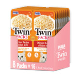 INABA Twin Packs chat: portion poulet en gelée, parfait complément du repas.