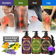 INALIER massage ball roller aids knot release and targeted tension relief