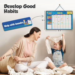 inamio 80+ chore magnets cover potty training and daily tasks