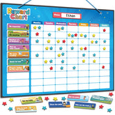 inamio reward chart with 3D stars motivates kids to tackle tasks