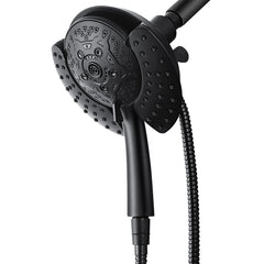 INAVAMZ 2-in-1 rainfall shower head with dual-head design for versatile bathing
