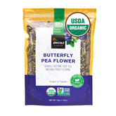 Incas by Asiya Life butterfly pea tea flowers, dried, rich in antioxidants for everyday wellness.