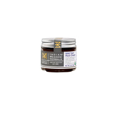 Indian Meadow Herbals Wild Yam Root Cream bottle on shelf for PMS relief.