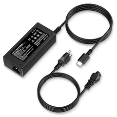 INEXEWOC 65W USB-C charger front view, compact travel-ready power for laptops.