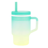 Infantino My 1st Tumbler front view for easy sipping in Lime Light