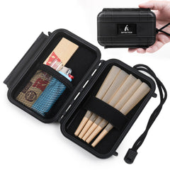 INFINITKIN Smell Proof Box with carbon lining keeps odors contained during travel.