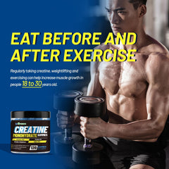 inGreens Creatine Gummies close-up label emphasizes creatine monohydrate formula.
