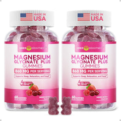 Inner Brightness Magnesium Glycinate Plus bottle front for daily wellness support.