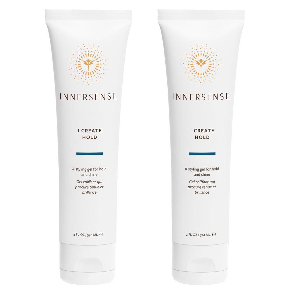 INNERSENSE I Create Hold Gel pack 2oz provides strong hold with natural shine.