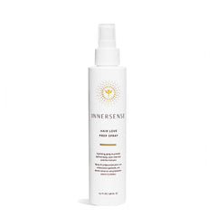 INNERSENSE Natural Hair Love Prep Spray bottle for prime styling and thermal protection.