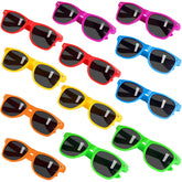 INNOCHEER kids party sunglasses neon pack for outdoor fun with UV400 protection