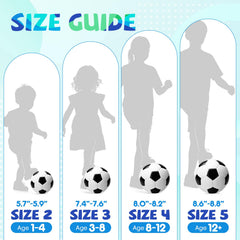 Innotoys soccer ball size 4 deflated with pump ideal for training