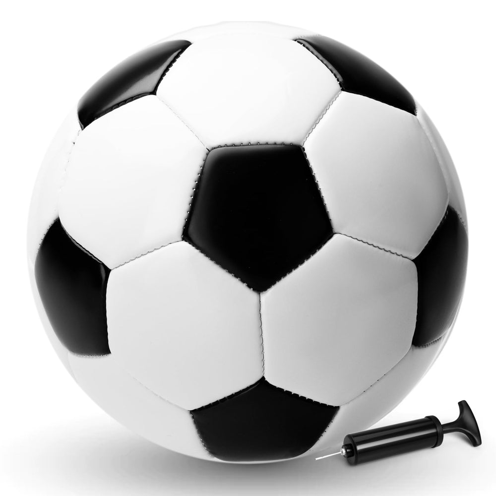 Innotoys soccer ball size 5 deflated with pump ready for practice