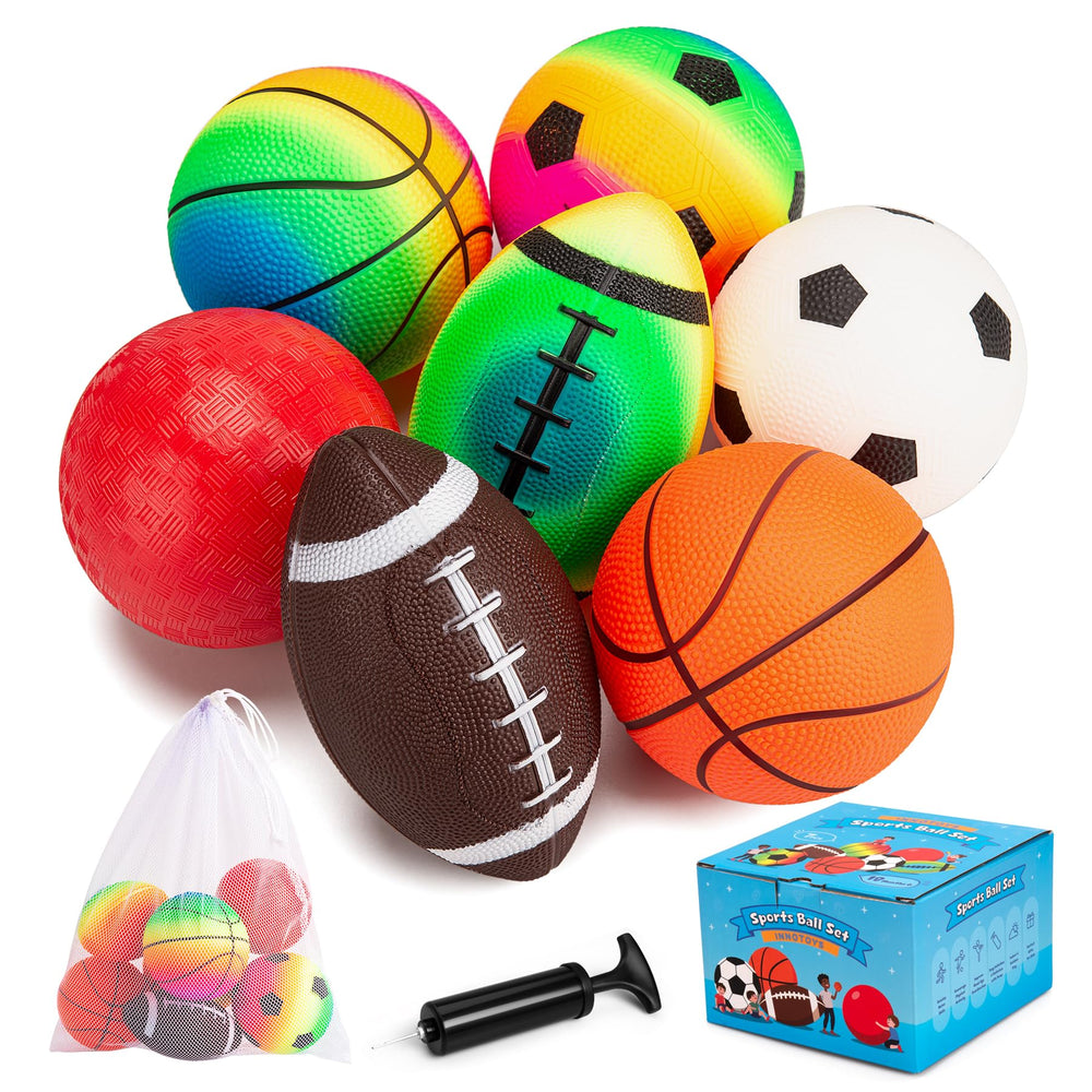 Innotoys soft balls 5-inch set for toddlers with easy grip and safe play.