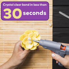Innovative Haus mini glue sticks—flexible bonding visual, resistant to bending for craft projects.