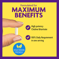 InnovixLabs Choline bottle on desk for easy daily use during study or work.