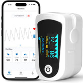 Innovo iP900BP-B blood oxygen reading on display for quick checks