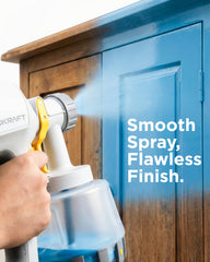 InoKraft sprayer with three-pattern nozzle set for versatile finishes