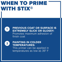 INSL-X Stix primer on glass or plastic improves bonding for long-lasting coatings.