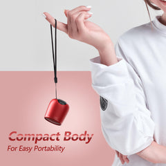 INSMY metal body compact design emphasizing portability for hiking and commuting