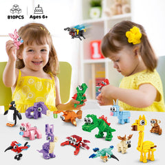 INSOON blocks with moveable heads and tails boost interactive storytelling and sharing among kids.