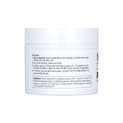 Instant Control Edge & Braid Gel on hair demonstrates precise styling for braids and edges