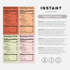 Instant Hydration orange flavor packet bright citrus option.