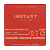 Instant Hydration Paloma packets in box ready for on-the-go hydration