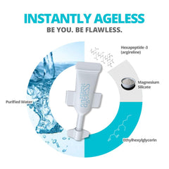 Instantly Ageless cream texture delivers hydration and brightness under the eyes.