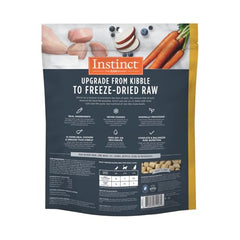 Instinct 93% meat and organs closeup—high-protein bite for lean muscles.
