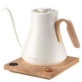 INTASTING electric kettle with gooseneck spout for precise pour-over control.