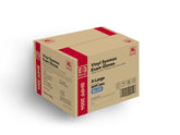 Intco Basic Medical Synmax vinyl gloves in blue box, latex-free for sensitive hands.