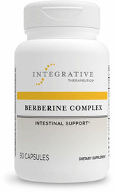 Integrative Therapeutics Berberine Complex bottle highlighting vegan gut health support