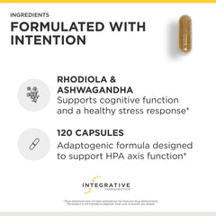 Integrative Therapeutics HPA Adapt blend image featuring adaptogenic herbs.