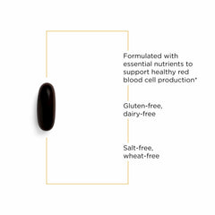 Softgels of Integrative Therapeutics Iron Complex easy to swallow for everyday wellness.