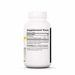 Close-up of Integrative Therapeutics Magnesium Malate label highlighting quality and purity