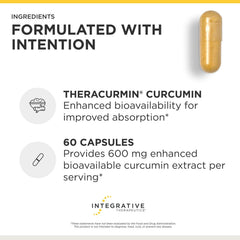Packaging box detailing 60 capsules and 30 servings for Theracurmin HP