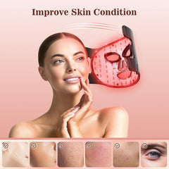INTEO red light mask eye protection design during use
