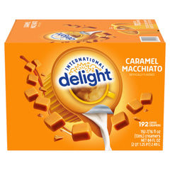 International Delight portable creamer pods for on-the-go coffee moments.