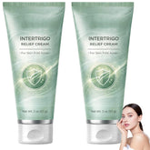 Intertrigo Cream on underarms reduces friction and moisture buildup.