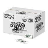 IN THE RAW Organic Stevia Packets in a box for everyday sugar-free sweetness.