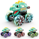 Intoypad Green Dino Monster Truck front view for imaginative play