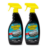 Invisible Glass 92164-2PK spray bottle cleans car glass with a streak-free finish.
