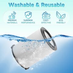IOYIJOI two-pack VF4000 filters ready for replacement in workshop or home use.