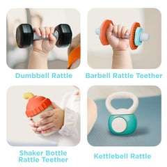 iPlay iLearn colorful gym pieces captivate baby’s senses