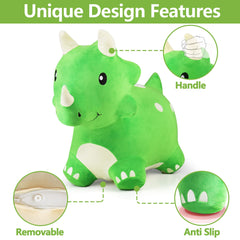 iPlay iLearn soft plush cover keeps skin comfortable during play sessions