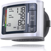 iProvèn wrist monitor with large display for quick readings.