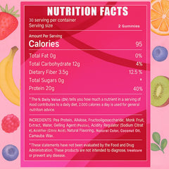 ipxkwll OAKA Protein Gummies packets showing convenient, zero-sugar protein on the go.